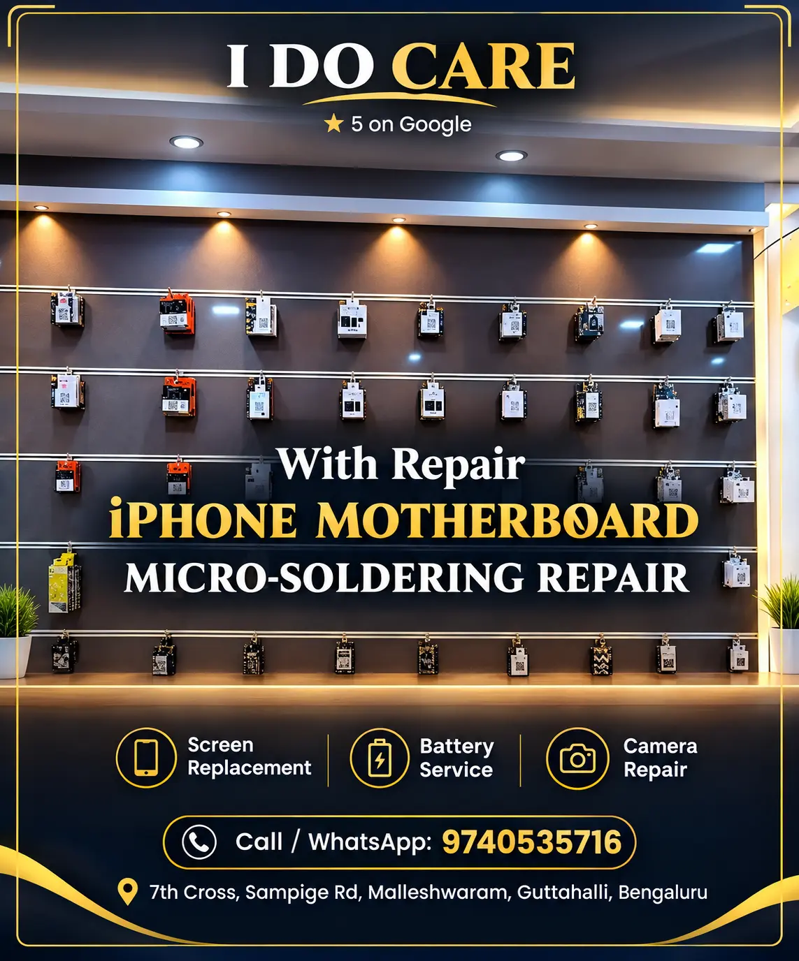 iPhone Motherboard micro soldering Repair in Bangalore: Causes, Process & Service